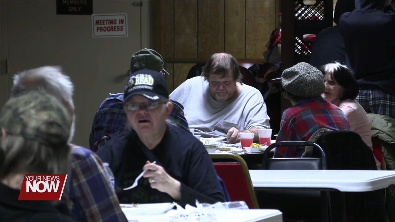 Lima Community Christmas Dinner was held after being postponed due to snowstorm
